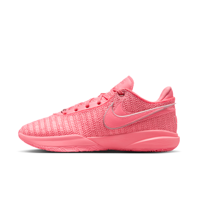 Nike バスケットボールシューズ ホワイト/ピンク/オレンジ　レブロン20 NIKE公式】レブロン 20 EP バスケットボールシューズ.オンライン